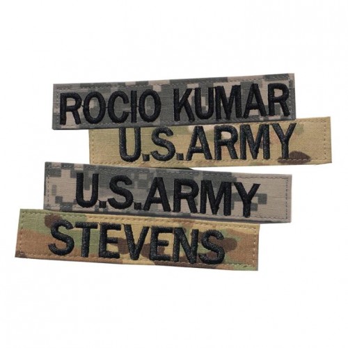 Military Name Badge