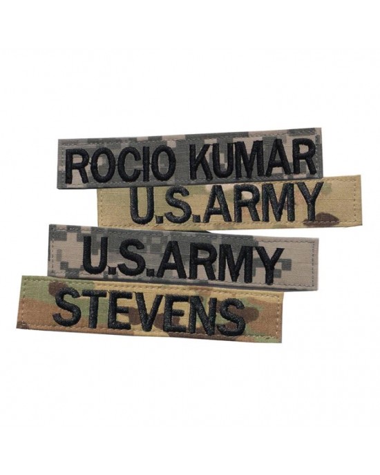 Military Name Badge